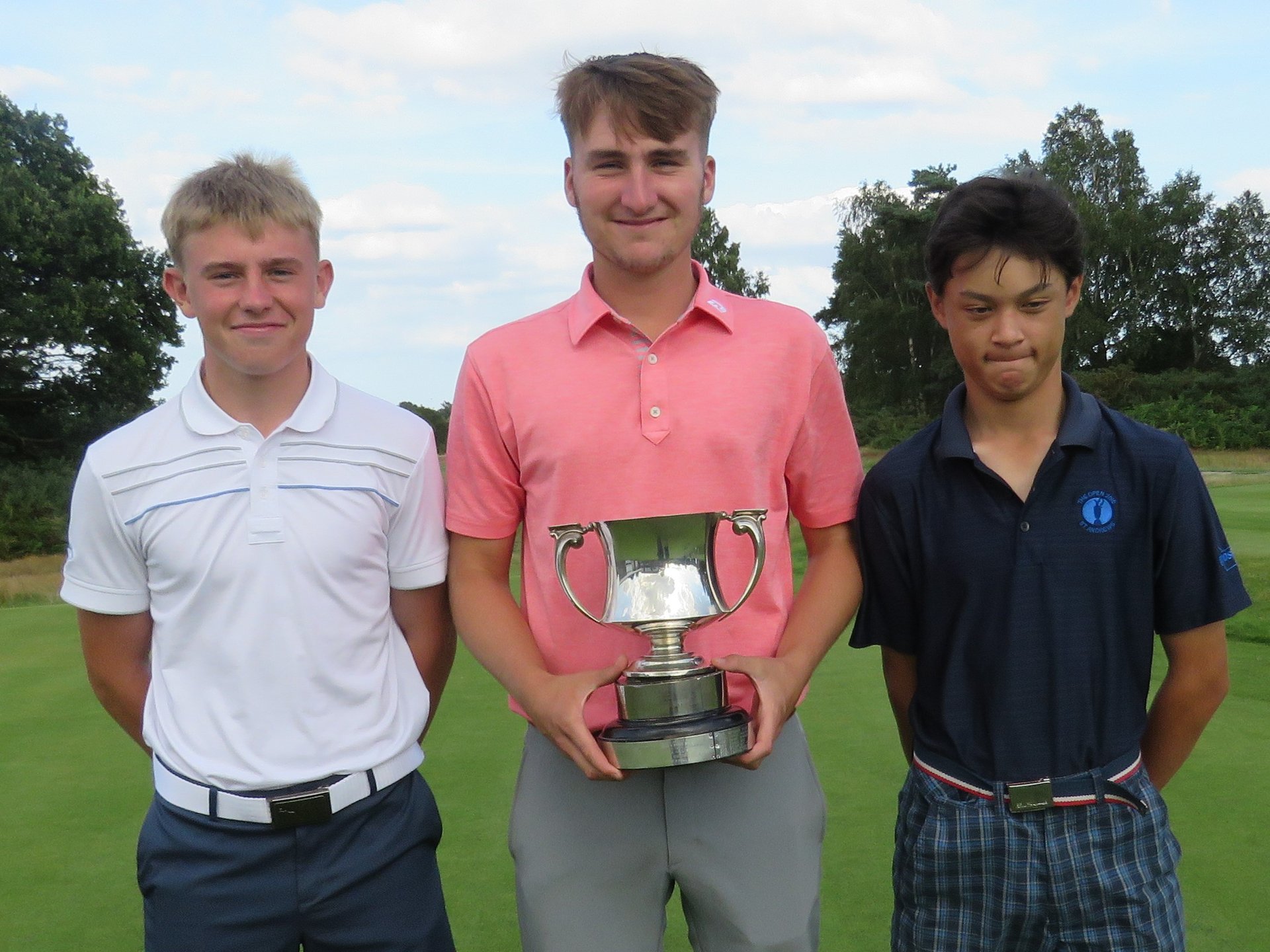 George Fricker wins Suffolk Junior Championship George Fricker wins Suffolk Junior Championship